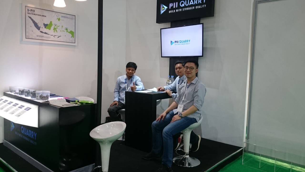 PII Quarry booth